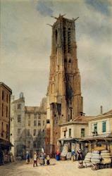 Tour Saint-Jacques (w/c on paper) | Obraz na stenu