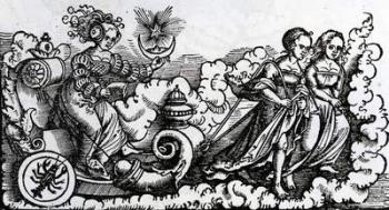 The Chariot, or the Moon in Cancer (engraving) | Obraz na stenu
