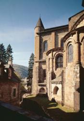 View of the exterior view of the church, built 1035-60 (photo) | Obraz na stenu