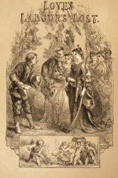 Illustration for Love's Labour's Lost, from 'The Illustrated Library Shakespeare', published London 1890 (litho) | Obraz na stenu