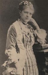 Polina Karpakova, the first Odette-Odile, c.1875 (b/w photo) | Obraz na stenu
