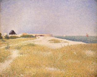 View of Fort Samson, 1885 (oil on canvas) | Obraz na stenu