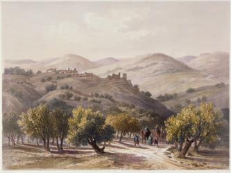 Samaria, engraved by Jean Jacottet (1806-c.1843) (colour litho) | Obraz na stenu