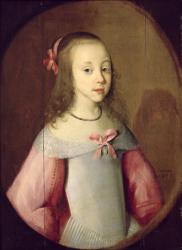 Portrait of a Young Girl, 1651 (oil on canvas) | Obraz na stenu