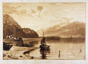Inverary Pier, 1859-61 (engraving) | Obraz na stenu