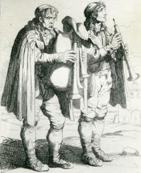 Li Pifferari, 1810 (engraving) | Obraz na stenu