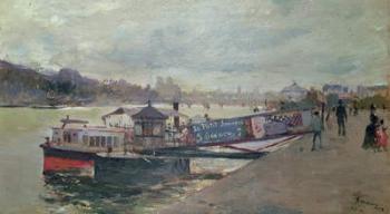 Harbour Scene, 19th century (oil on canvas) | Obraz na stenu