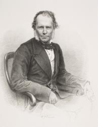 Sir James Brooke, from 'Gallery of Historical Portraits', published c.1880 (litho) | Obraz na stenu