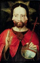Trinitarian Christ, c.1500 (oil on panel) | Obraz na stenu