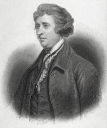 Portrait of Edmund Burke (1729-97) (engraving) | Obraz na stenu