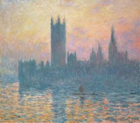 The Houses of Parliament, Sunset, 1903 (oil on canvas) | Obraz na stenu