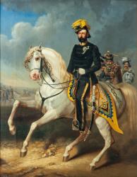 Karl XV, King of Sweden and Norway, c.1860 (oil on canvas) | Obraz na stenu