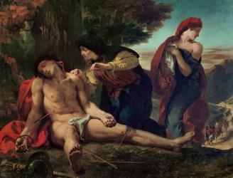 St. Sebastian, 1836 (oil on canvas) | Obraz na stenu