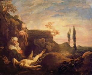 The Lamentation of Abel (oil on canvas) | Obraz na stenu