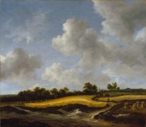 Landscape with a Wheatfield, c.1660 | Obraz na stenu