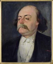 Portrait of Gustave Flaubert (1821-80) 1868-81 (oil on canvas) | Obraz na stenu