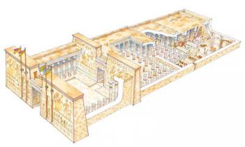 Egyptian Temple | Obraz na stenu