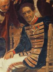 Count Aleksei Lvov (1798-1870), from Slavonic Composers, 1890s (oil on canvas) (detail) | Obraz na stenu