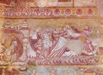 The Kiss of Judas (fresco) | Obraz na stenu