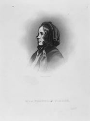 Mrs. Franklin Pierce, c.1886 (engraving) | Obraz na stenu