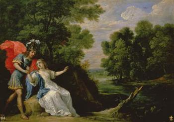 The Reconciliation of Rinaldo and Armida, 1836 (oil on canvas) | Obraz na stenu