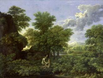 Spring, or The Garden of Eden (oil on canvas) | Obraz na stenu