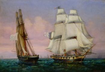 Return from Elba, c.1852 (oil on canvas) | Obraz na stenu
