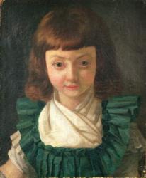 Portrait of Louis XVII (1785-95) as a child, 1791 (oil on canvas) | Obraz na stenu