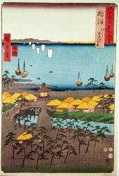 View of Osaka (woodblock print) | Obraz na stenu