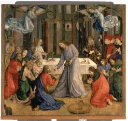 The Last Supper or, The Communion of the Apostles, 1474 (oil on panel) | Obraz na stenu