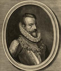 Alessandro Farnese (1545-92) Duke of Parma (litho) | Obraz na stenu