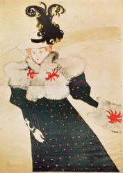 Poster advertising 'La Revue Blanche', 1890s (colour litho) (see also 4636) | Obraz na stenu