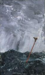 Stormy Sea Broom Buoy, 1892 (oil on paper) | Obraz na stenu