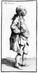 Caricature of Francis Harwood, c.1770 (etching) | Obraz na stenu