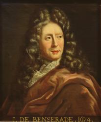 Portrait of Isaac de Benserade (1612-91) 1674 (oil on canvas) | Obraz na stenu