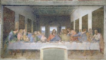 The Last Supper, 1495-97 (fresco) (post restoration) | Obraz na stenu