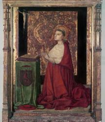 The Vision of St. Pierre de Luxembourg, Provencal School, c.1470 (tempera on panel) | Obraz na stenu