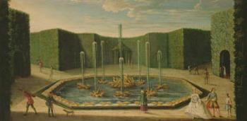 The Basin of Ceres at Versailles, early eighteenth century (oil on canvas) | Obraz na stenu