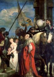 Ecce Homo, 1543 (oil on canvas) (detail of 68666) | Obraz na stenu