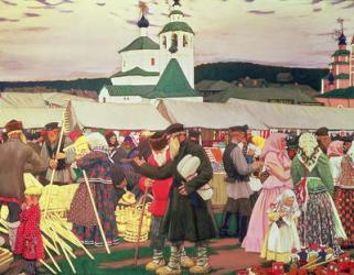 The Fair, 1906 (oil on canvas) | Obraz na stenu