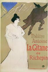 Théâtre Antoine, The Gitane de Richepin (poster), 1900 (lithograph) | Obraz na stenu