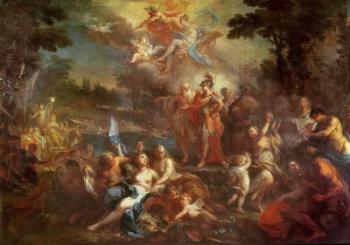 The Vision of Aeneas in the Elysian Fields | Obraz na stenu