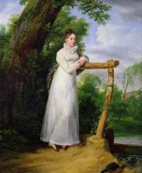 Madame Philippe Lenoir (1792-1874) 1814 (oil on canvas) | Obraz na stenu