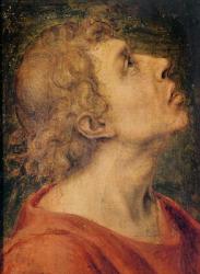 Saint John the Evangelist (oil on wood) | Obraz na stenu