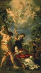 The Martyrdom of Saint Stephen, 1660 (oil on canvas) | Obraz na stenu