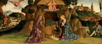 The Nativity, 1480s (tempera on wood) | Obraz na stenu