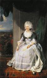 Queen Charlotte, 1789-90, wife of George III (oil on canvas) | Obraz na stenu