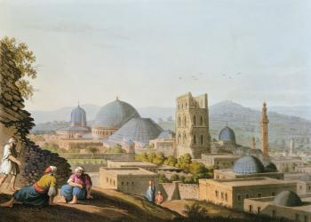 City of Jerusalem, 1812 (colour litho) | Obraz na stenu