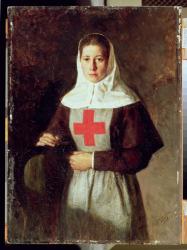A Nurse, 1886 (oil on canvas) | Obraz na stenu