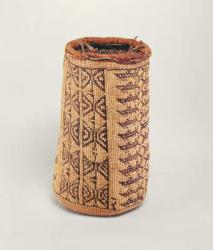 Wasco wallet basket, from Northwest American Coast (woven fibre) | Obraz na stenu